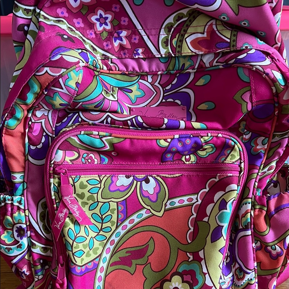 Vera Bradley Pink Multicolor unquilted Women's Bag